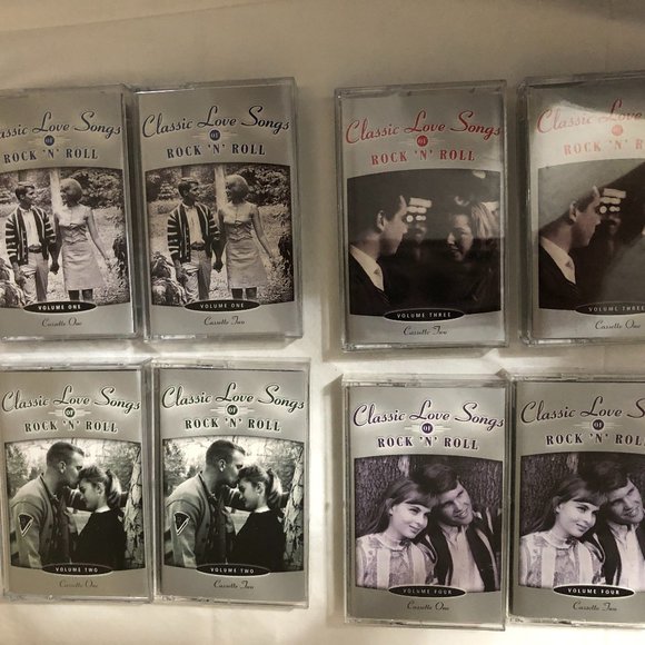 Cassette-Classic Love Songs Rock & Roll 8 Cassettes